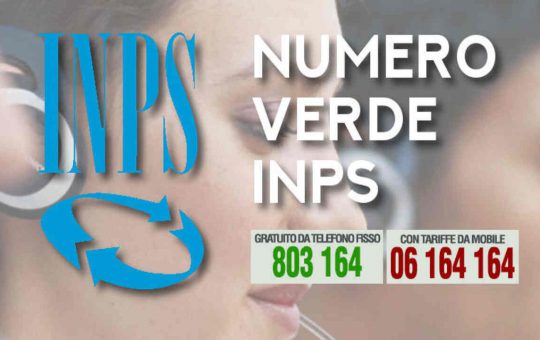 numero verde inps