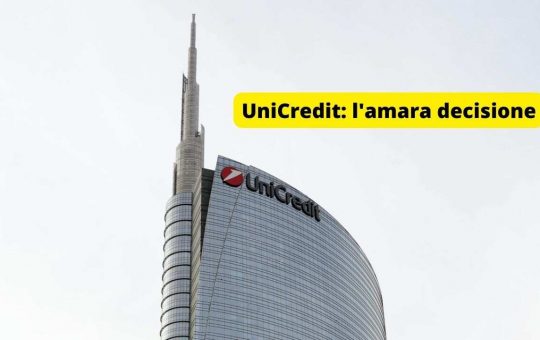 unicredit chiusura