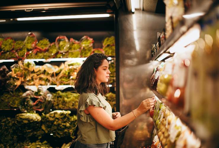 Supermercato e spesa alimentare