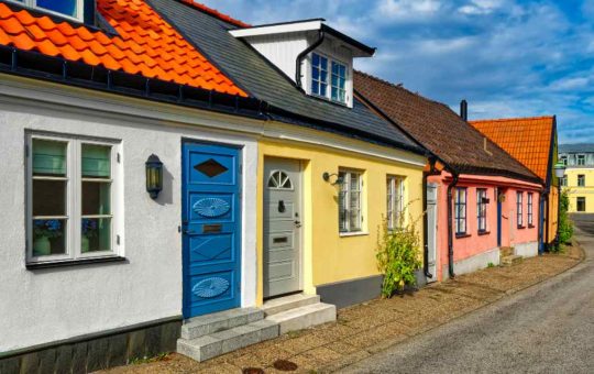 Case molto carine in Svezia